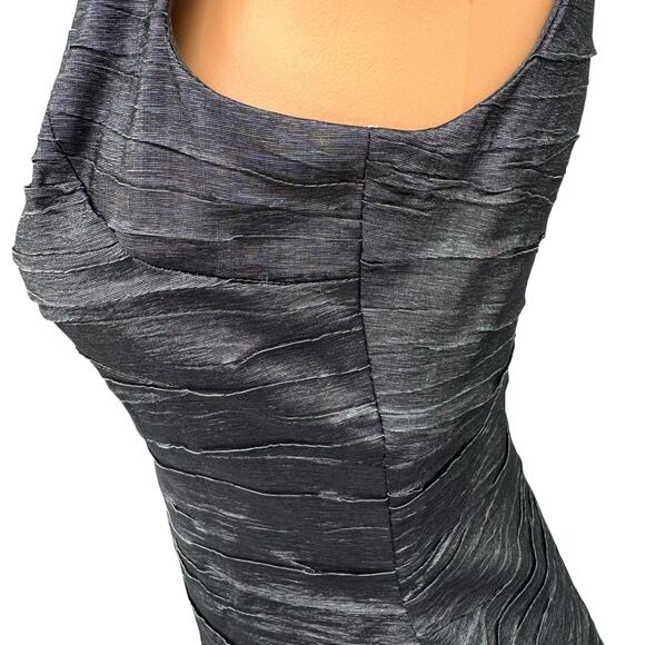 Eliza J Womens Sleeveless Triple Cutout Rhinestone Embellished Cocktail Dress 2 - Picture 9 of 14